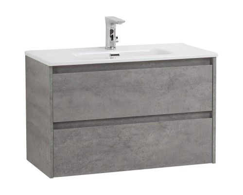 Тумба Cemento Grigio 80 см BelBagno Kraft KRAFT 39-800/390-2C-SO-CG