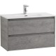 Тумба Cemento Grigio 80 см BelBagno Kraft KRAFT 39-800/390-2C-SO-CG