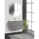 Тумба Cemento Grigio 80 см BelBagno Kraft KRAFT 39-800/390-2C-SO-CG