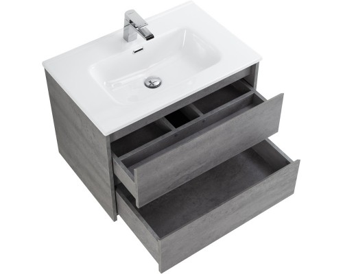 Тумба Cemento Grigio 70 см BelBagno Kraft KRAFT-700-2C-SO-CG