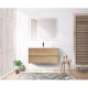 Тумба Rovere Nebrasca Nature 80 см BelBagno Kraft KRAFT-800-2C-SO-RNN