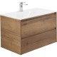 Тумба Rovere Tabacco 80 см BelBagno Kraft KRAFT-800-2C-SO-RT