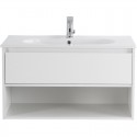 Тумба Bianco Opaco 80 см BelBagno Kraft KRAFT-800-1C-SO-BO