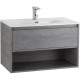 Тумба Cemento Grigio 80 см BelBagno Kraft KRAFT-800-1C-SO-CG