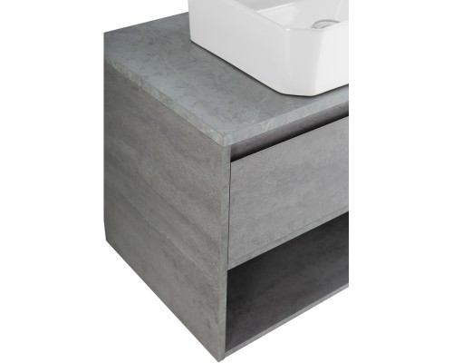 Тумба Cemento Grigio 80 см BelBagno Kraft KRAFT-800-1C-SO-CG