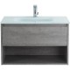 Тумба Cemento Grigio 80 см BelBagno Kraft KRAFT-800-1C-SO-CG