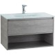 Тумба Cemento Grigio 80 см BelBagno Kraft KRAFT-800-1C-SO-CG