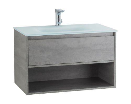 Тумба Cemento Grigio 80 см BelBagno Kraft KRAFT-800-1C-SO-CG