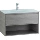 Тумба Cemento Grigio 80 см BelBagno Kraft KRAFT-800-1C-SO-CG