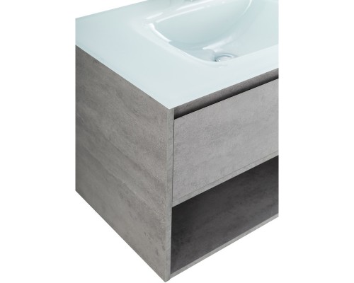 Тумба Cemento Grigio 80 см BelBagno Kraft KRAFT-800-1C-SO-CG