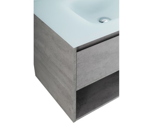 Тумба Cemento Grigio 80 см BelBagno Kraft KRAFT-800-1C-SO-CG