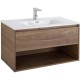 Тумба Rovere Tabacco 80 см BelBagno Kraft KRAFT-800-1C-SO-RT