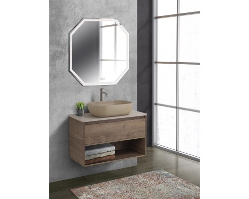 Тумба Rovere Tabacco 80 см BelBagno Kraft KRAFT-800-1C-SO-RT