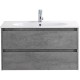 Тумба Cemento Grigio 90 см BelBagno Kraft KRAFT-900-2C-SO-CG