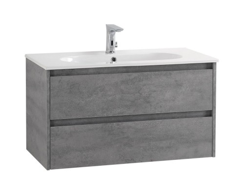 Тумба Cemento Grigio 90 см BelBagno Kraft KRAFT-900-2C-SO-CG