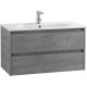 Тумба Cemento Grigio 90 см BelBagno Kraft KRAFT-900-2C-SO-CG