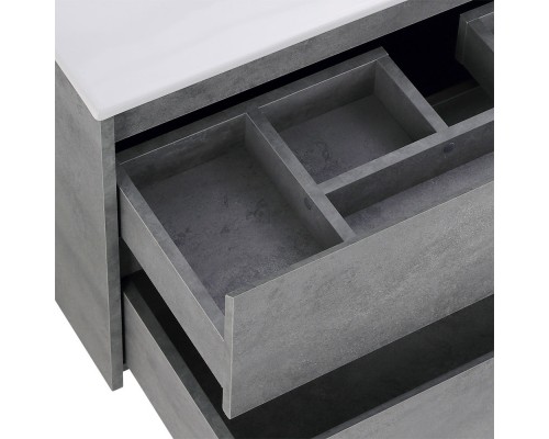 Тумба Cemento Grigio 90 см BelBagno Kraft KRAFT-900-2C-SO-CG