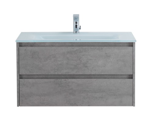 Тумба Cemento Grigio 90 см BelBagno Kraft KRAFT-900-2C-SO-CG