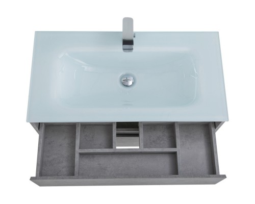 Тумба Cemento Grigio 90 см BelBagno Kraft KRAFT-900-2C-SO-CG