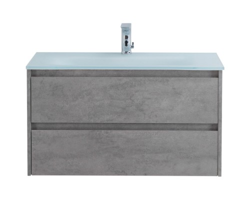 Тумба Cemento Grigio 90 см BelBagno Kraft KRAFT-900-2C-SO-CG