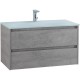 Тумба Cemento Grigio 90 см BelBagno Kraft KRAFT-900-2C-SO-CG