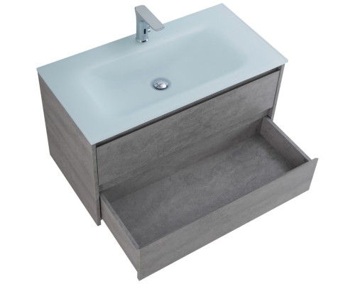 Тумба Cemento Grigio 90 см BelBagno Kraft KRAFT-900-2C-SO-CG