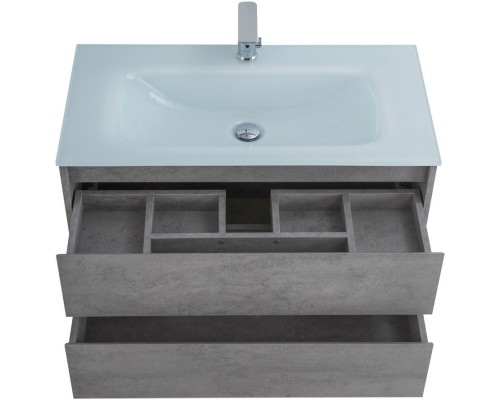 Тумба Cemento Grigio 90 см BelBagno Kraft KRAFT-900-2C-SO-CG