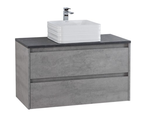 Тумба Cemento Grigio 90 см BelBagno Kraft KRAFT-900-2C-SO-CG