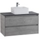 Тумба Cemento Grigio 90 см BelBagno Kraft KRAFT-900-2C-SO-CG