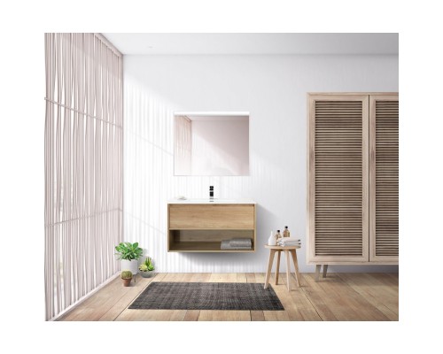 Тумба Rovere Nebrasca Nature 90 см BelBagno Kraft KRAFT-900-1C-SO-RNN