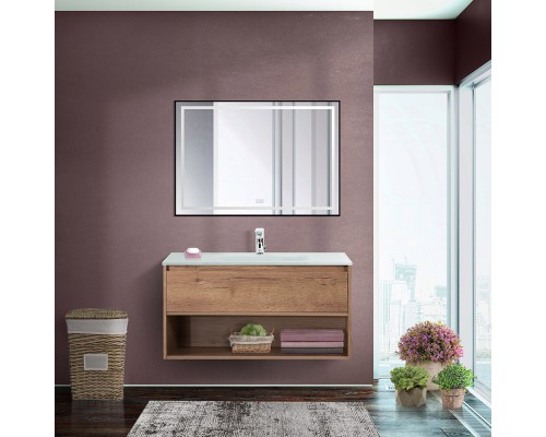 Тумба Rovere Tabacco 90 см BelBagno Kraft KRAFT-900-1C-SO-RT