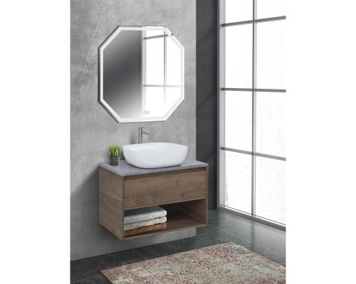 Тумба Rovere Tabacco 90 см BelBagno Kraft KRAFT-900-1C-SO-RT