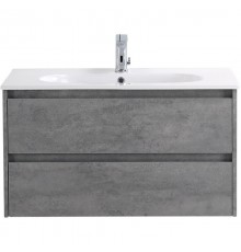 Тумба Cemento Grigio 100 см BelBagno Kraft KRAFT-1000-2C-SO-CG