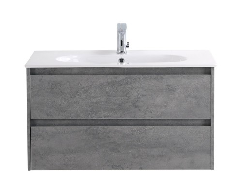 Тумба Cemento Grigio 100 см BelBagno Kraft KRAFT-1000-2C-SO-CG