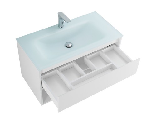 Тумба Bianco Opaco 100 см BelBagno Kraft KRAFT-1000-1C-SO-BO