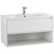 Тумба Bianco Opaco 100 см BelBagno Kraft KRAFT-1000-1C-SO-BO