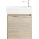 Тумба Rovere Galifax Bianco 49,4 см BelBagno Kraft KRAFT MINI-500/260-1A-SO-RGB-L