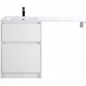 Тумба Bianco Opaco 58 см BelBagno Kraft KRAFT-LVD-580/1200-2C-PIA-BO