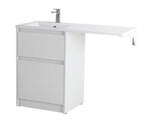 Тумба Bianco Opaco 58 см BelBagno Kraft KRAFT-LVD-580/1200-2C-PIA-BO