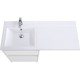 Тумба Bianco Opaco 58 см BelBagno Kraft KRAFT-LVD-580/1200-2C-PIA-BO