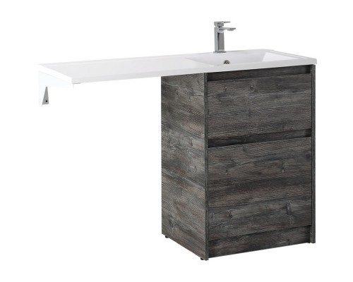 Тумба с раковиной Pino Pasadena 120,3 см BelBagno Kraft KRAFT-LVD-580/1200-2C-PIA-PP + BB1200/480-LV-MR-R