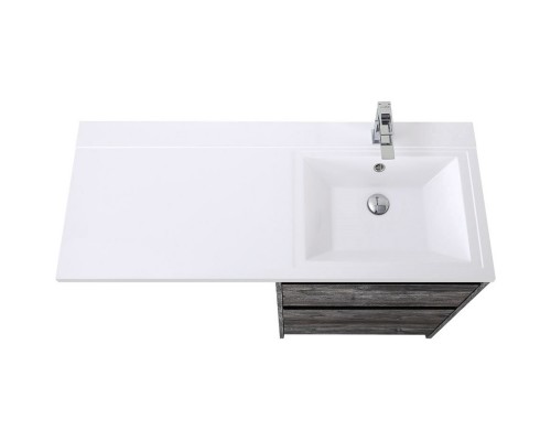 Тумба с раковиной Pino Pasadena 120,3 см BelBagno Kraft KRAFT-LVD-580/1200-2C-PIA-PP + BB1200/480-LV-MR-R