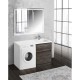 Тумба с раковиной Pino Pasadena 120,3 см BelBagno Kraft KRAFT-LVD-580/1200-2C-PIA-PP + BB1200/480-LV-MR-R