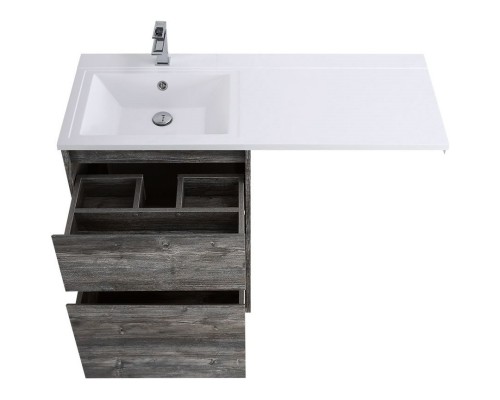 Тумба с раковиной Pino Pasadena 120,3 см BelBagno Kraft KRAFT-LVD-580/1200-2C-PIA-PP + BB1200/480-LV-MR-L