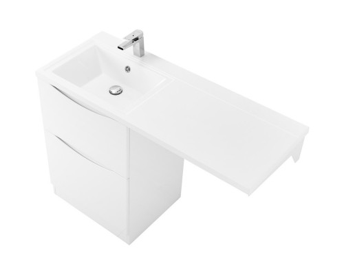 Тумба Bianco Opaco 58 см BelBagno Lavanderia LAVANDERIA-580/1200-2C-PIA-BL