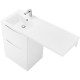 Тумба Bianco Opaco 58 см BelBagno Lavanderia LAVANDERIA-580/1200-2C-PIA-BL