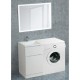 Тумба Bianco Opaco 58 см BelBagno Lavanderia LAVANDERIA-580/1200-2C-PIA-BL