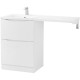 Тумба Bianco Opaco 58 см BelBagno Lavanderia LAVANDERIA-580/1200-2C-PIA-BL