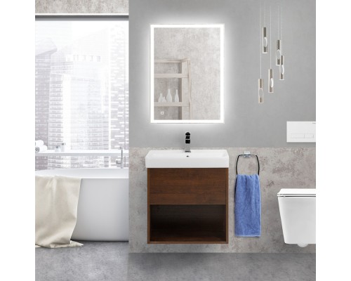 Тумба Rovere Scuro 47,3 см BelBagno Neon NEON-500-1C-SO-RS