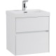 Тумба Bianco Lucido 49,4 см BelBagno Pietra PIETRA MINI-500AS-2C-SO-BL